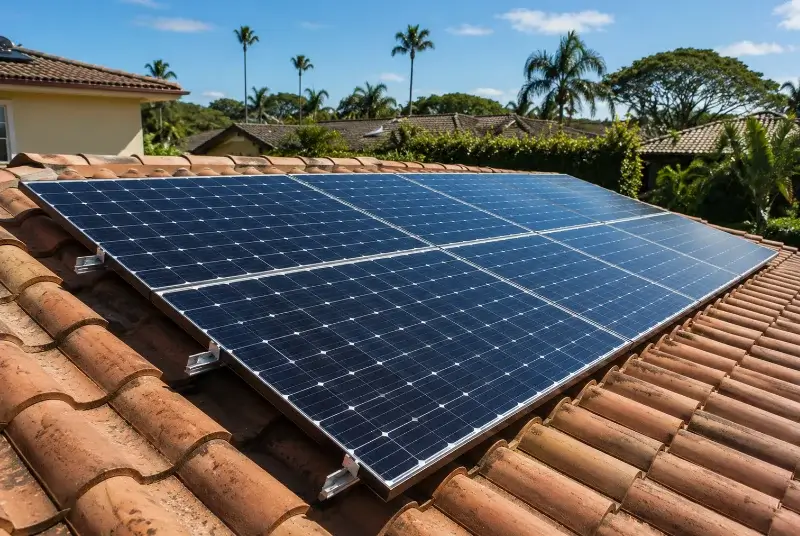 Installation de panneaux solaires à Cubnezais